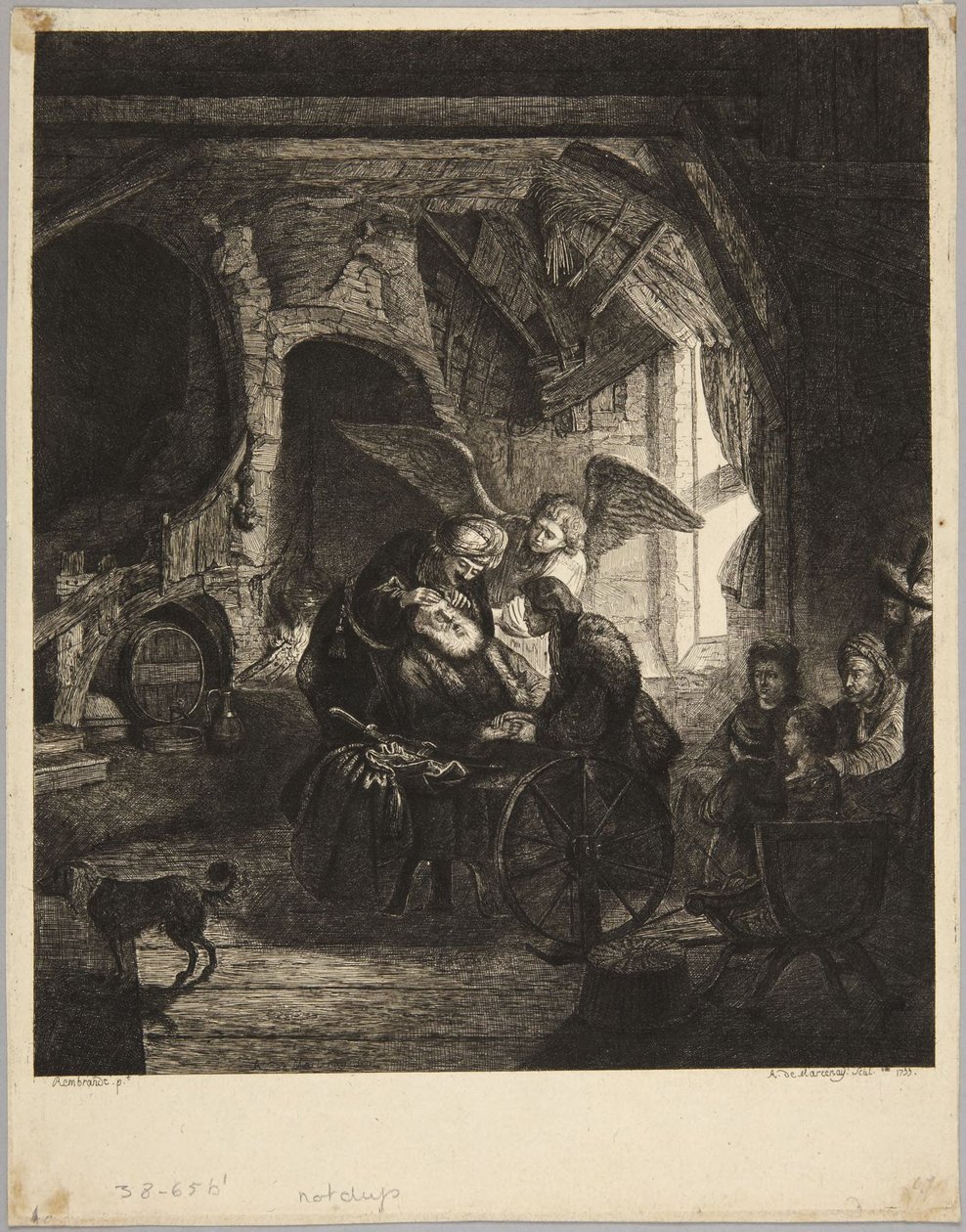 Tobias genvinder synet af Rembrandt van Rijn