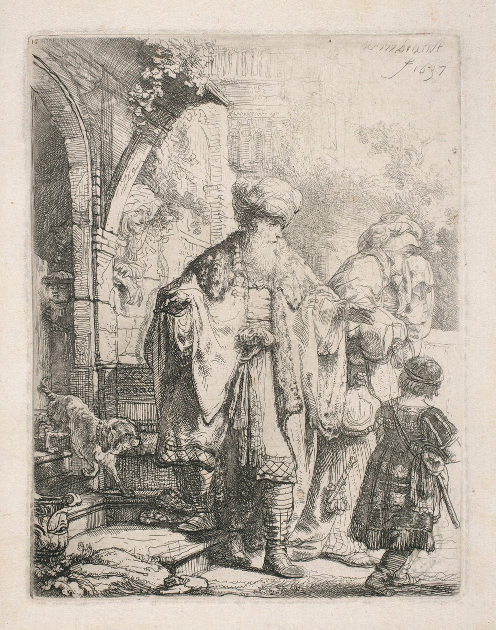 Hagars forvisning af Rembrandt van Rijn