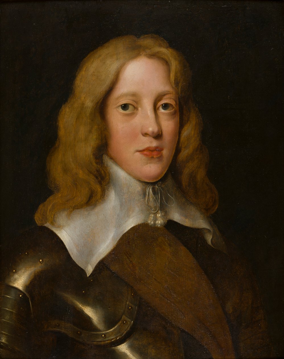 Portræt af The Hon. Edward Russell (1626-1665), ca. 1636-50 (olie på lærred) af Remee van Leemput