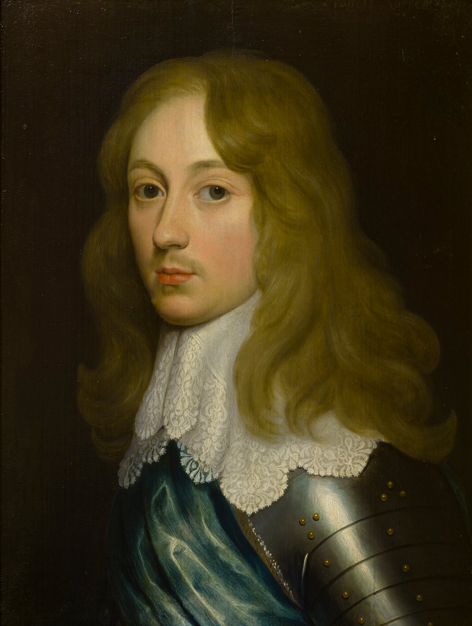 Portræt af æren Francis Russell (1587-1641), ca. 1627-41 (olie på panel) af Remee van Leemput