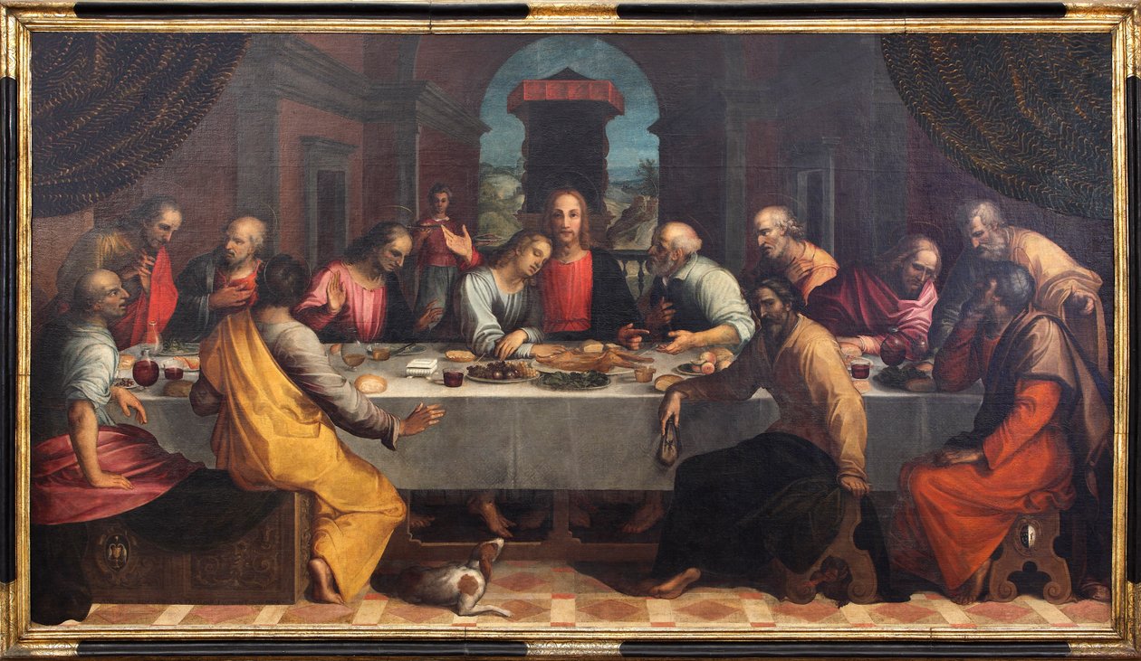 Den sidste nadver, 1604. af Remigio Cantagallina