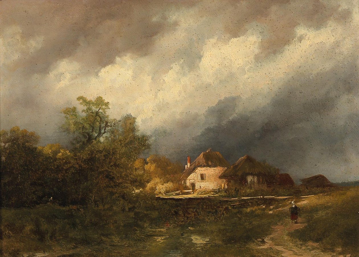 Am Heimwegn Engelsk: Returning Homen af Remigius Adrianus Haanen