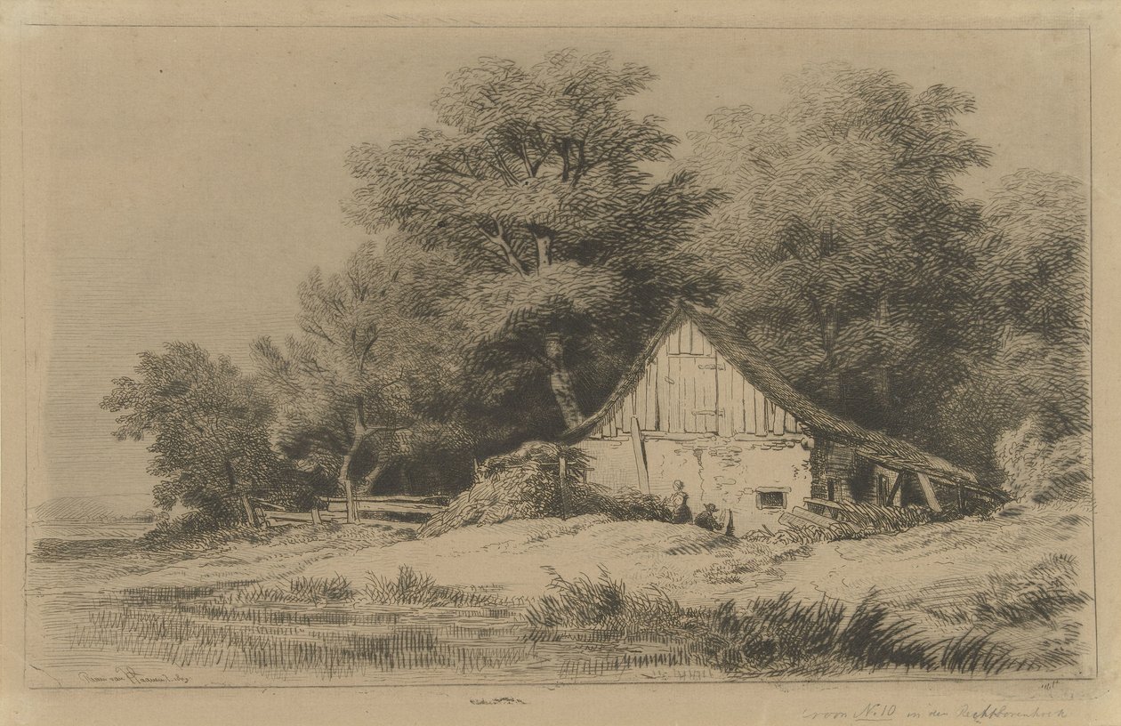 Lad ved havnefronten af Remigius Adrianus Haanen