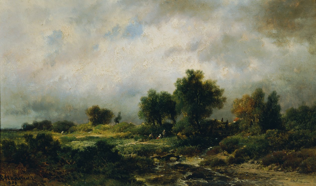 sommerlandskab af Remigius Adrianus van Haanen