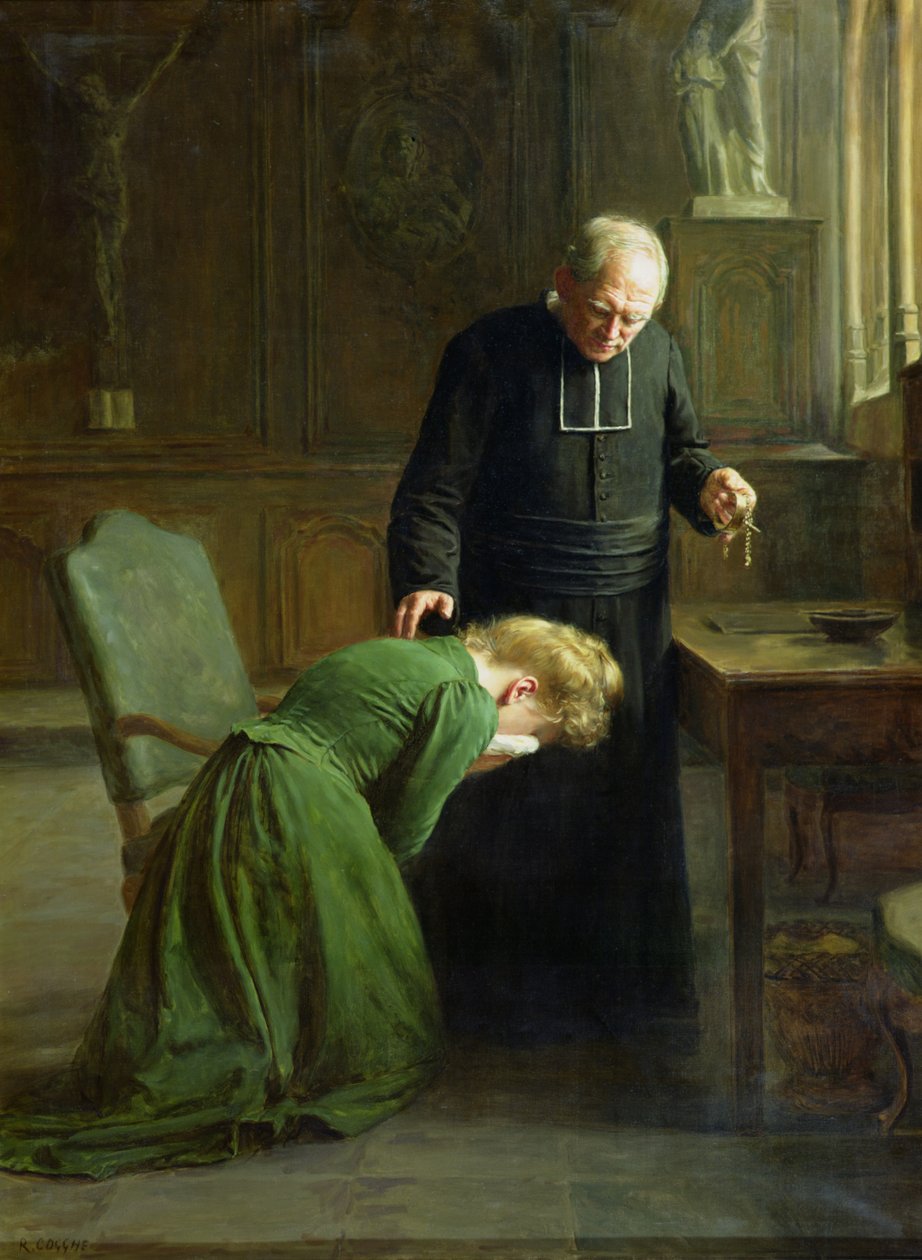 Restitutionen, 1901 af Remy Cogghe