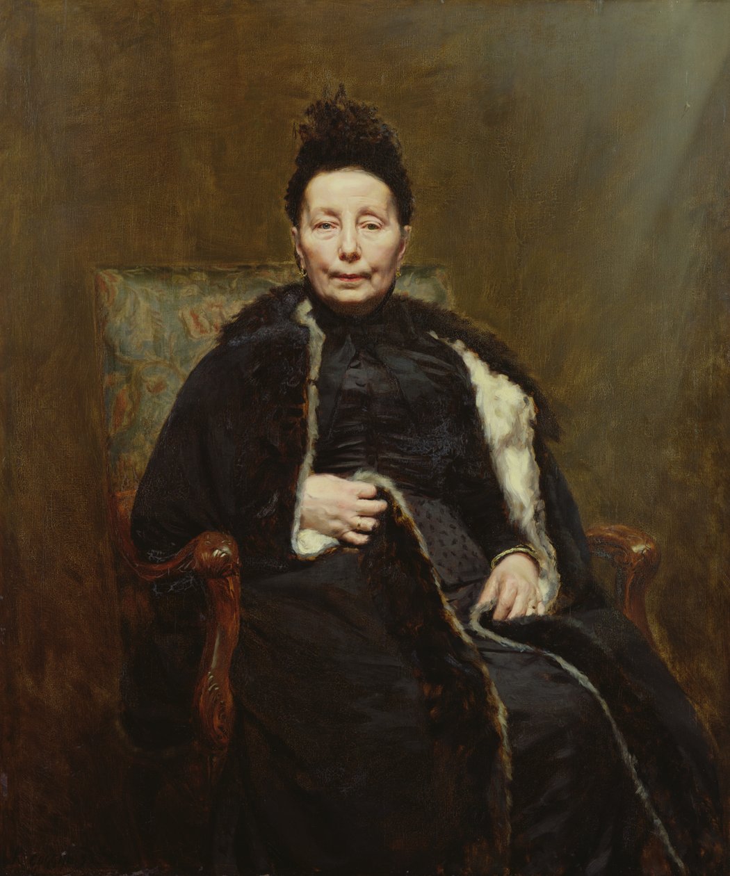 Madame Cogghe, 1890 af Remy Cogghe
