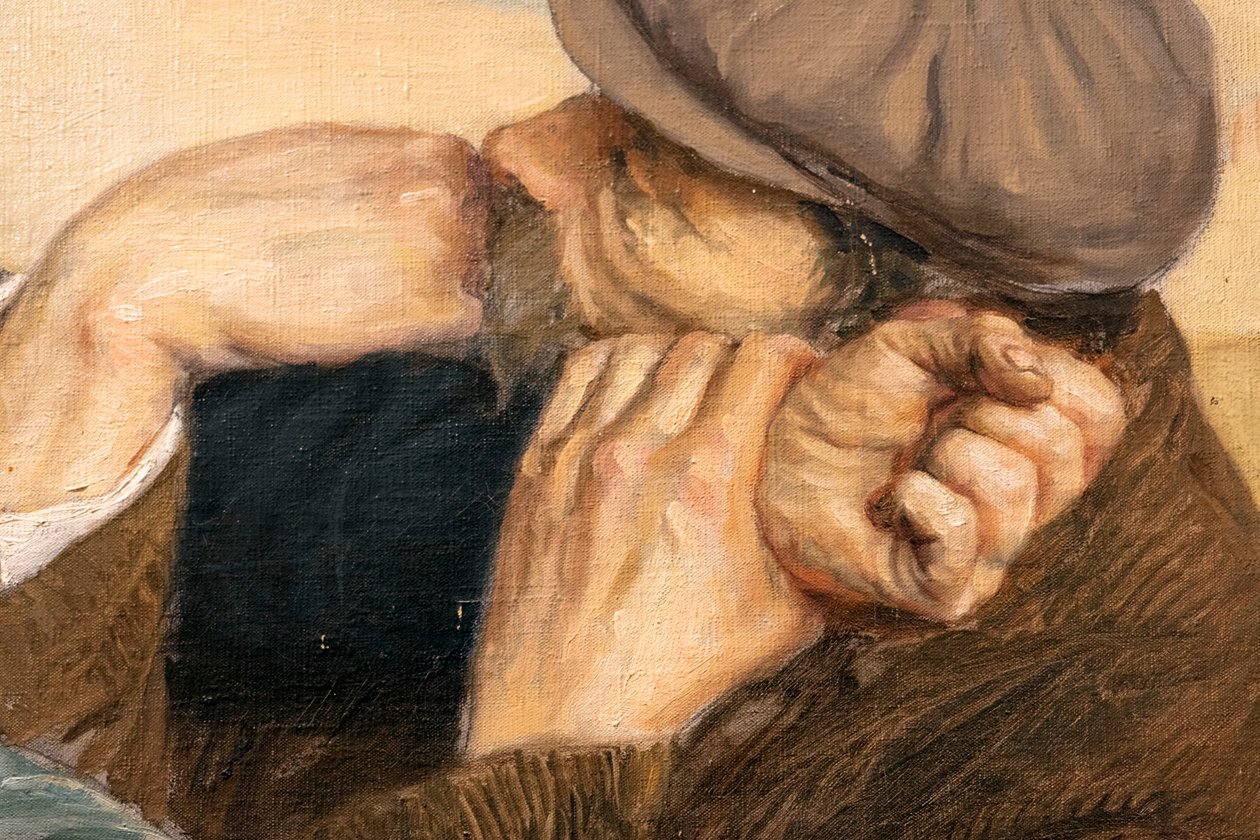 Slagsmålet af Remy Cogghe