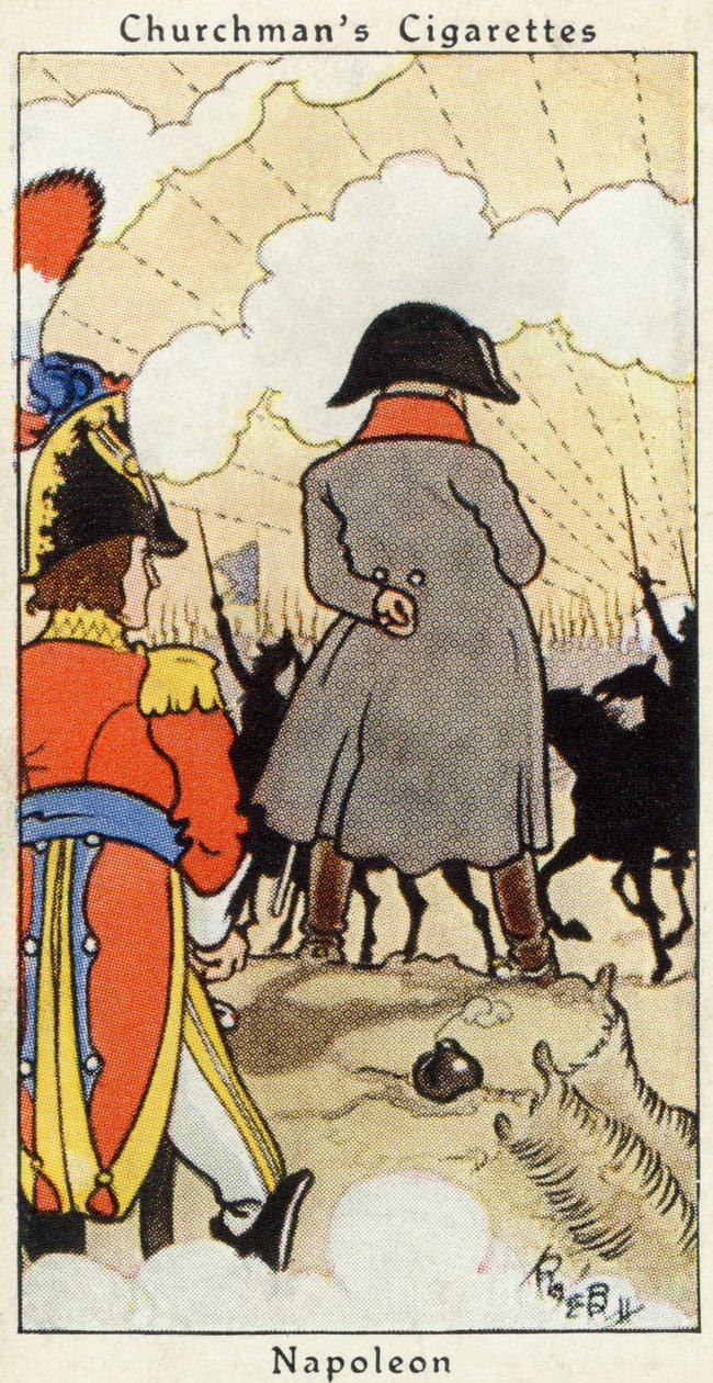 NAPOLEON Bonaparte - standing af René Bull