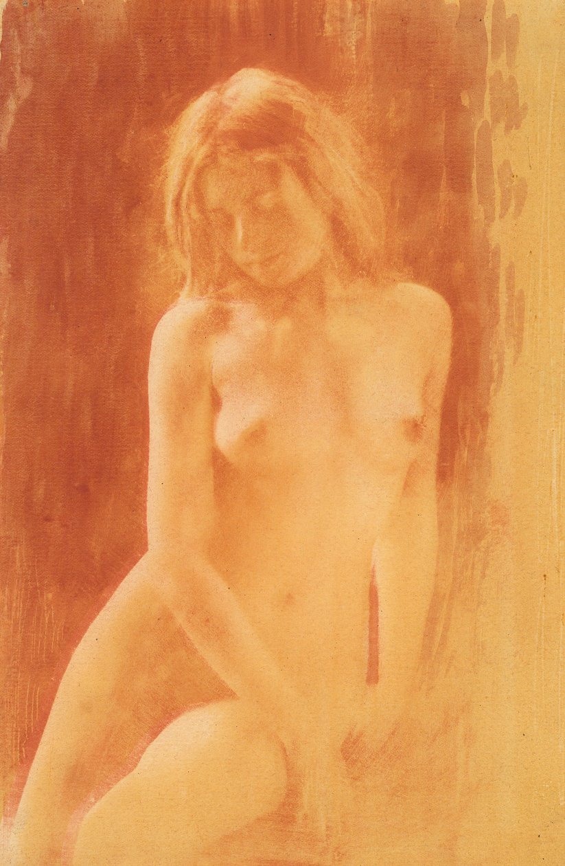 [Studie i Orange], 1904. af René Le Bègue