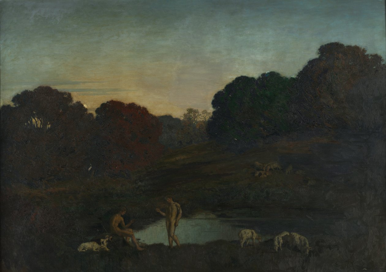 Pastoral Scene af René Ménard