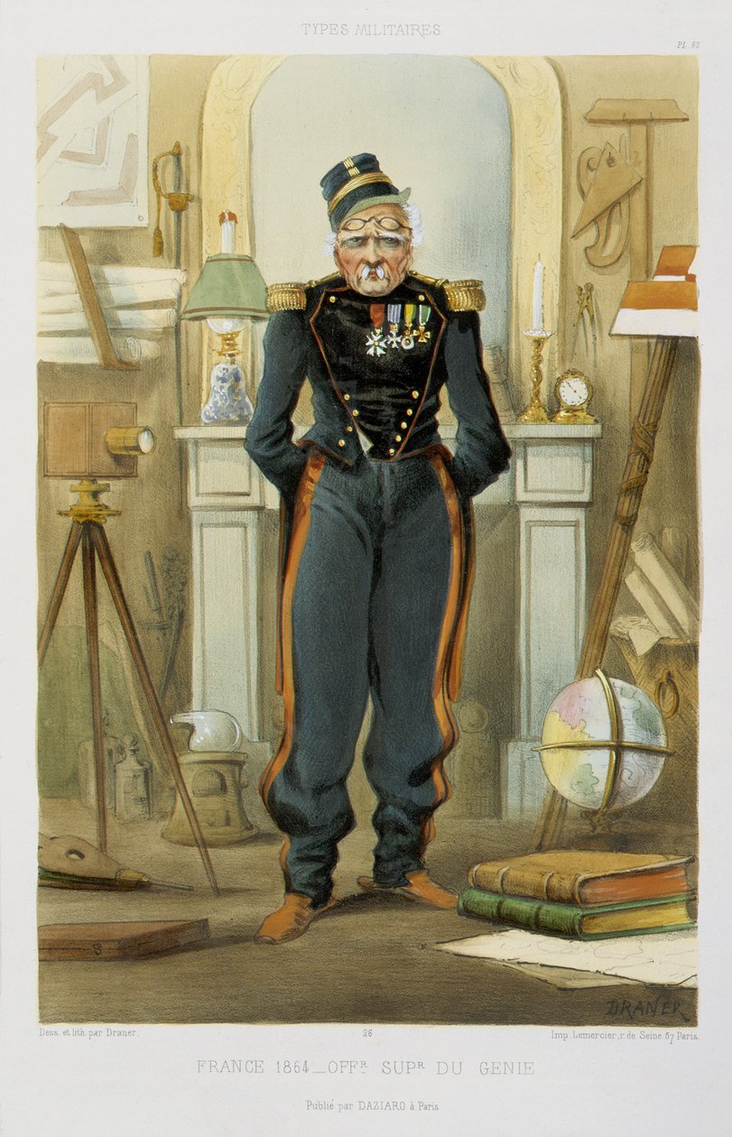 Ældre Soldat, 1864 af Renard Jules Draner