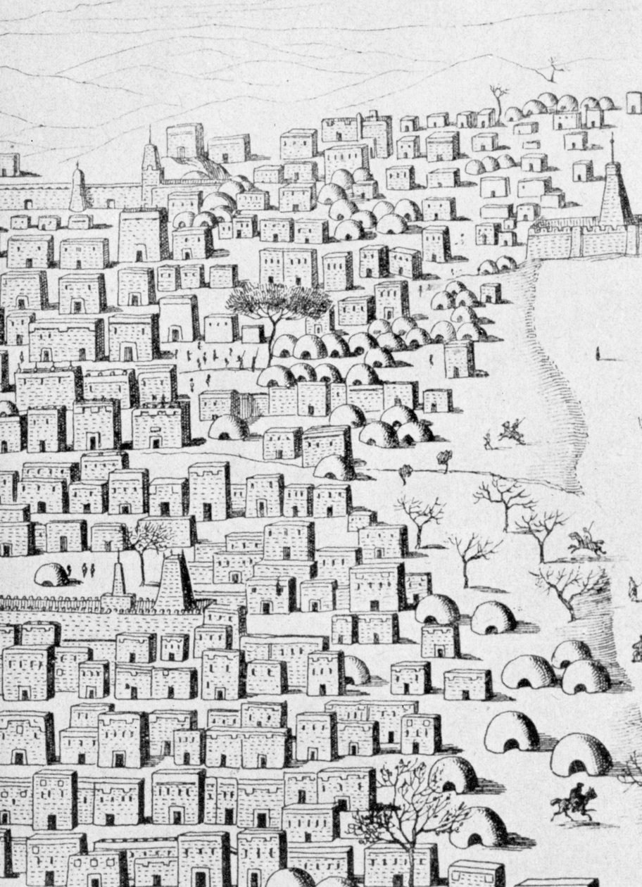 Timbuktu um 1830 af Rene Caillie