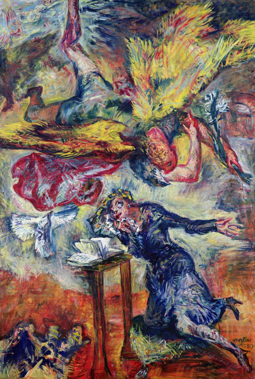 Bebudelse, 1930 af Rene Morere