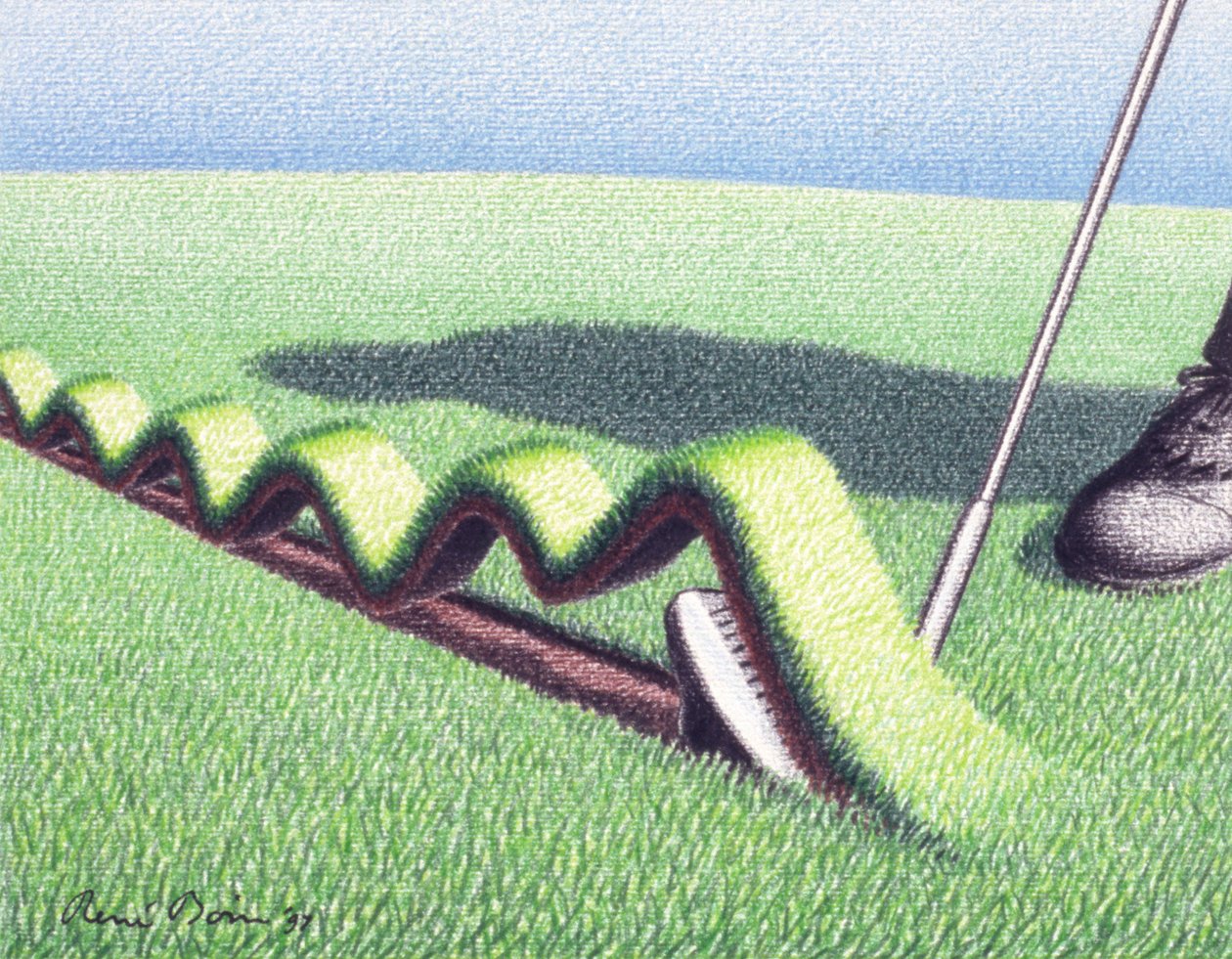 Divot af Rene Boin