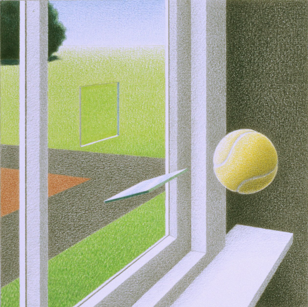Vindue af Rene Boin
