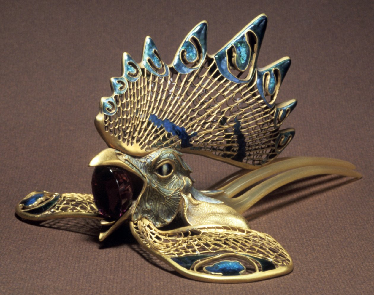 Diadem, slutningen af det 19. 20. århundrede af Rene Jules Lalique