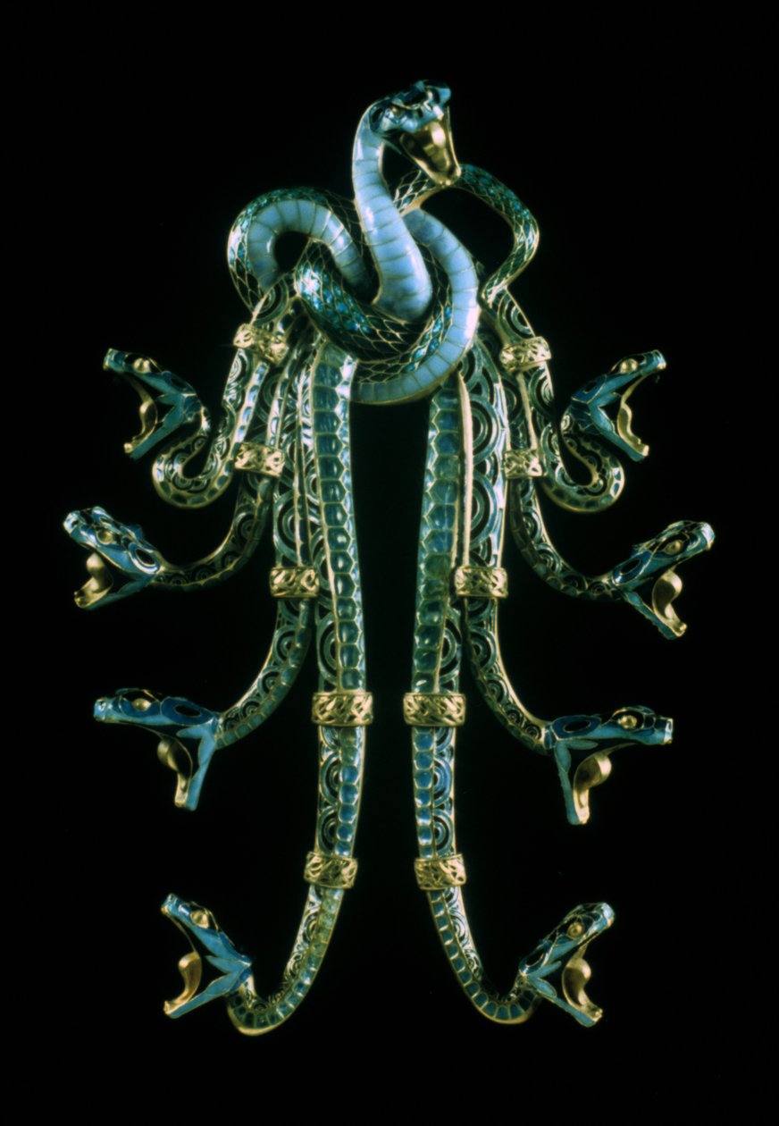 Pectoral, slutningen af det 19. 20. århundrede af Rene Jules Lalique
