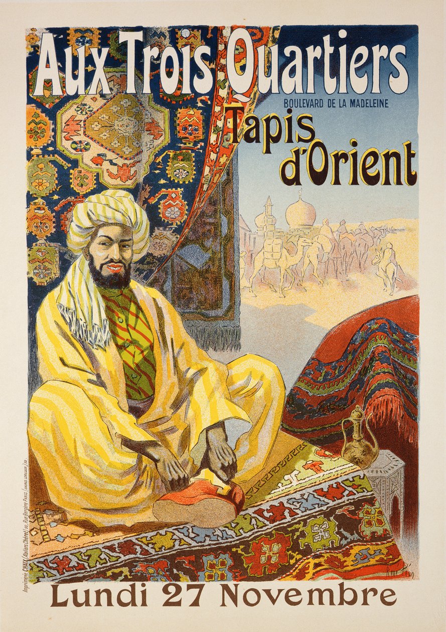 Gengivelse af en plakat, der reklamerer for 
