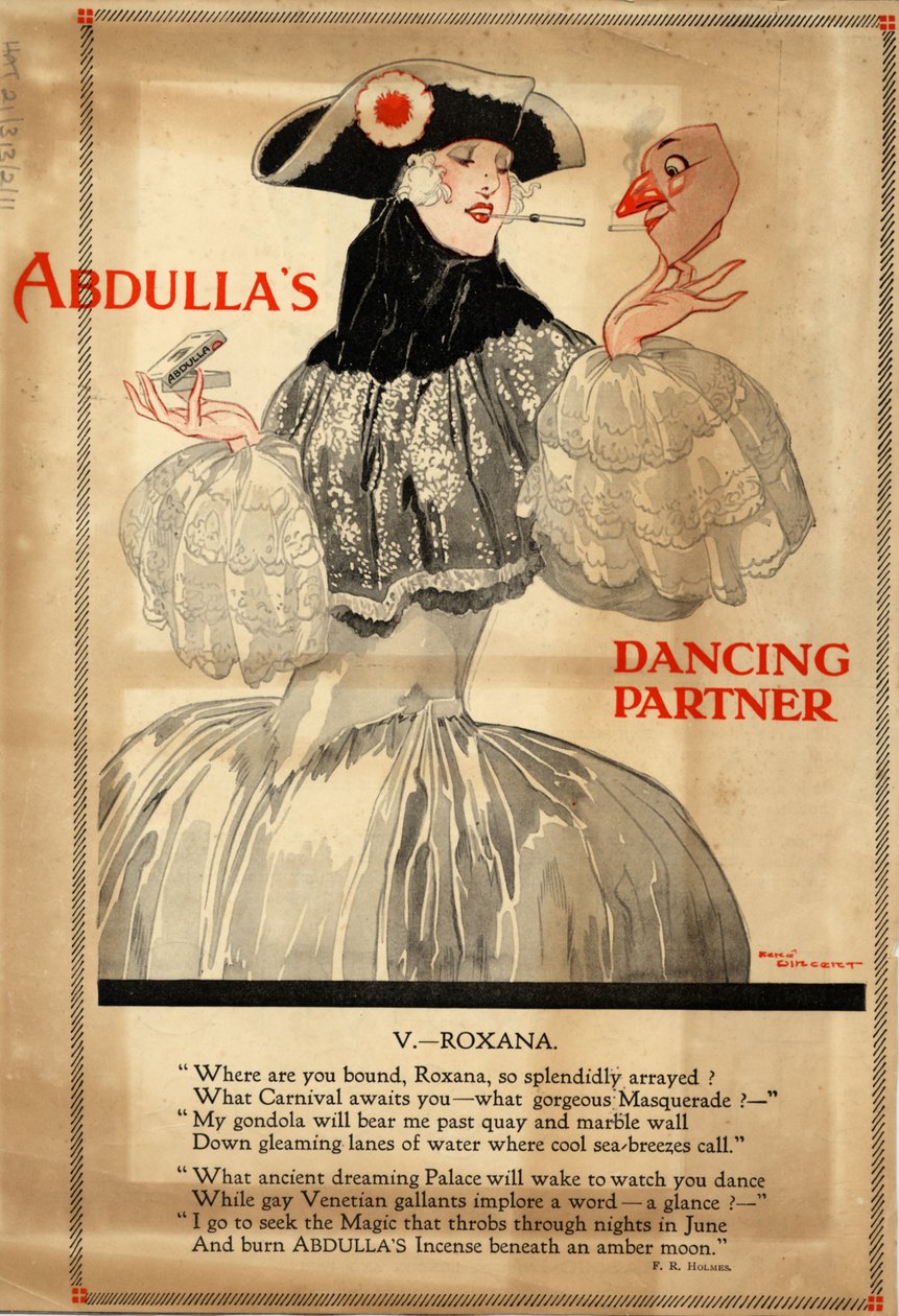 Abdulla Cigaretter, 1920