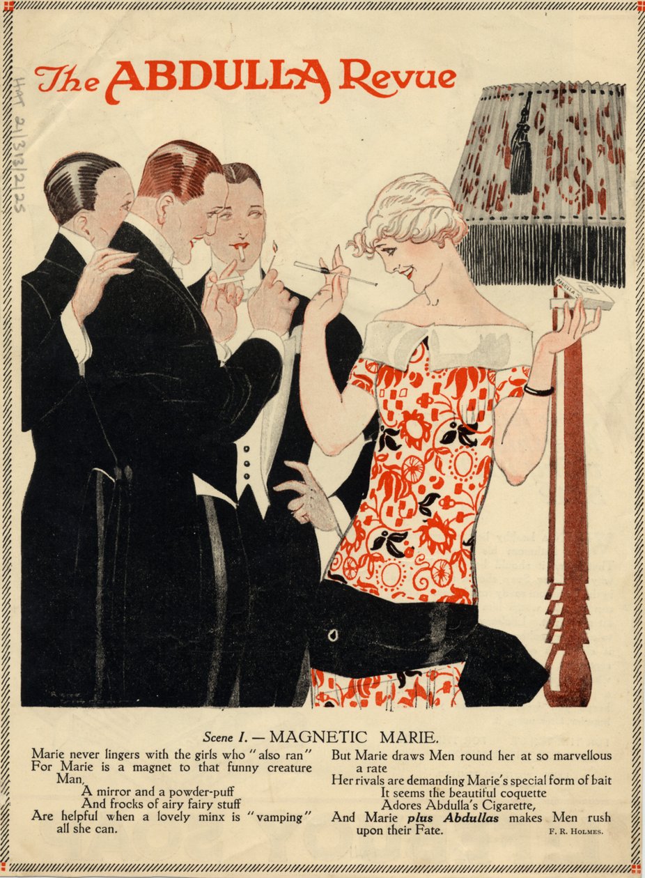 Abdulla Cigaretter, 1920