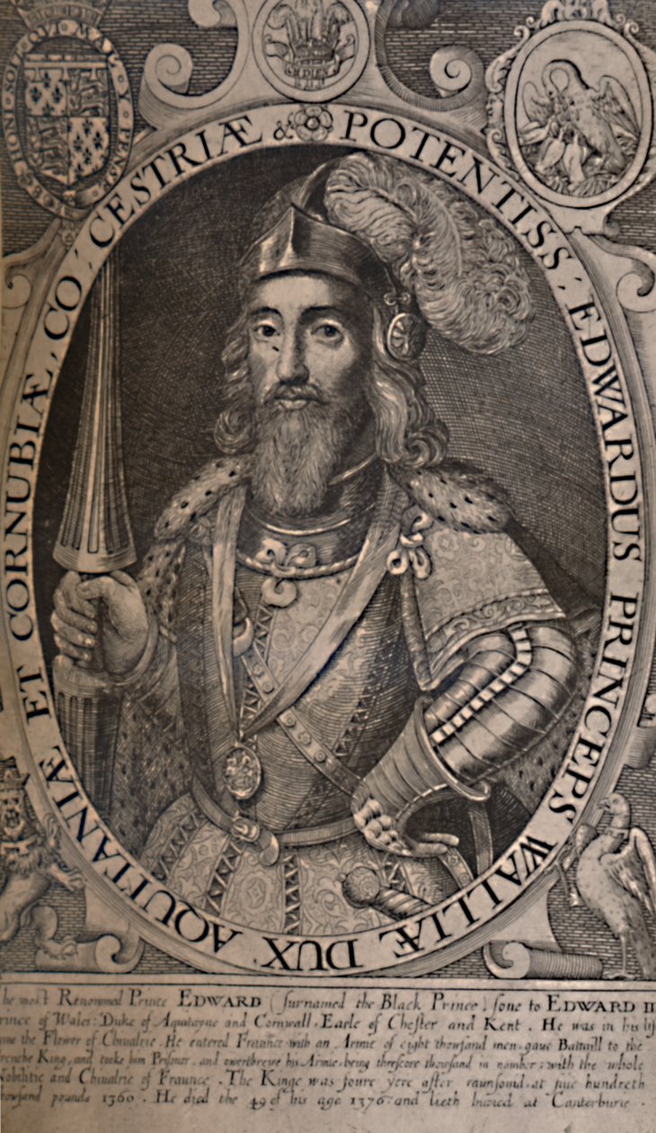 Edward, den sorte prins, c1618 1894 af Renold Elstrack