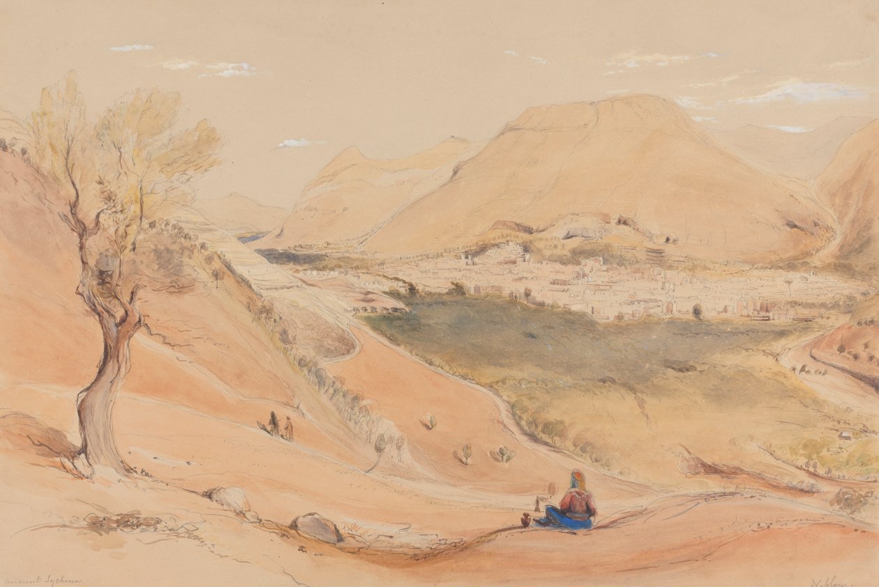 Nablous [Nablus], Jordan af Rev. Edward Thomas Daniell