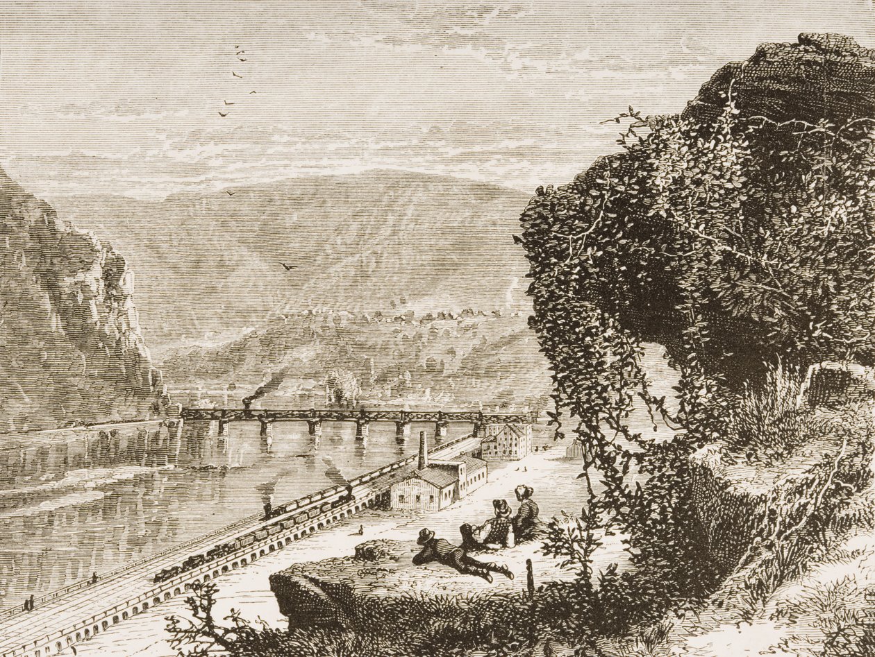Harpers Ferry, West Virginia, ca. 1880 af Reverend Samuel Manning