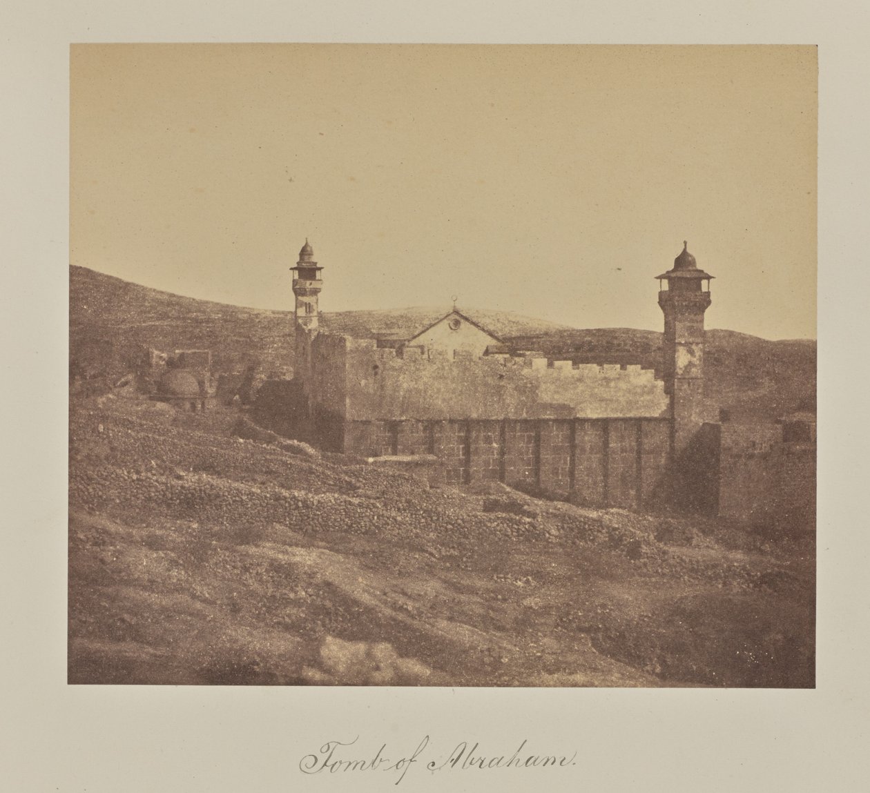 Abrahams grav. af Reverend George Wilson Bridges