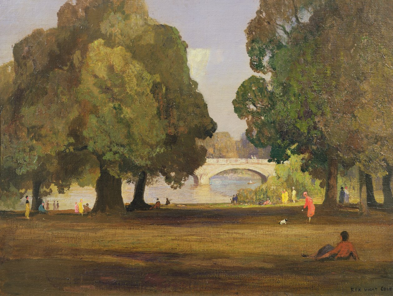 I Kensington Gardens af Rex Vicat Cole