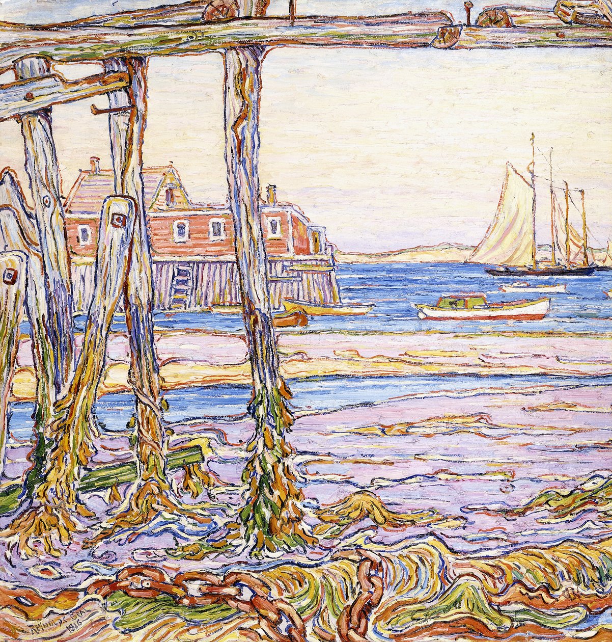 Lavvande, Provincetown af Reynolds Beal