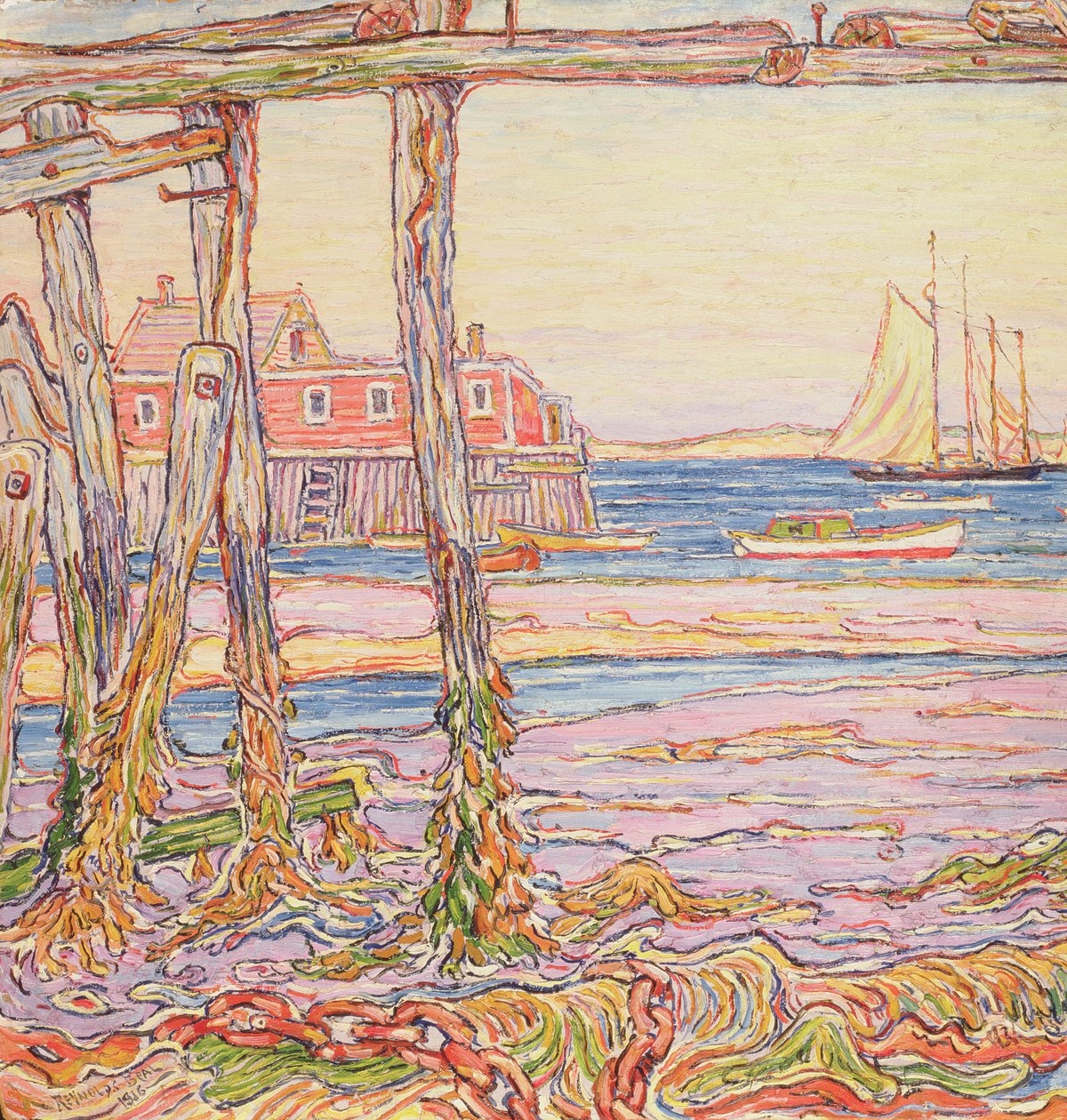 Lavvande, Provincetown af Reynolds Beal