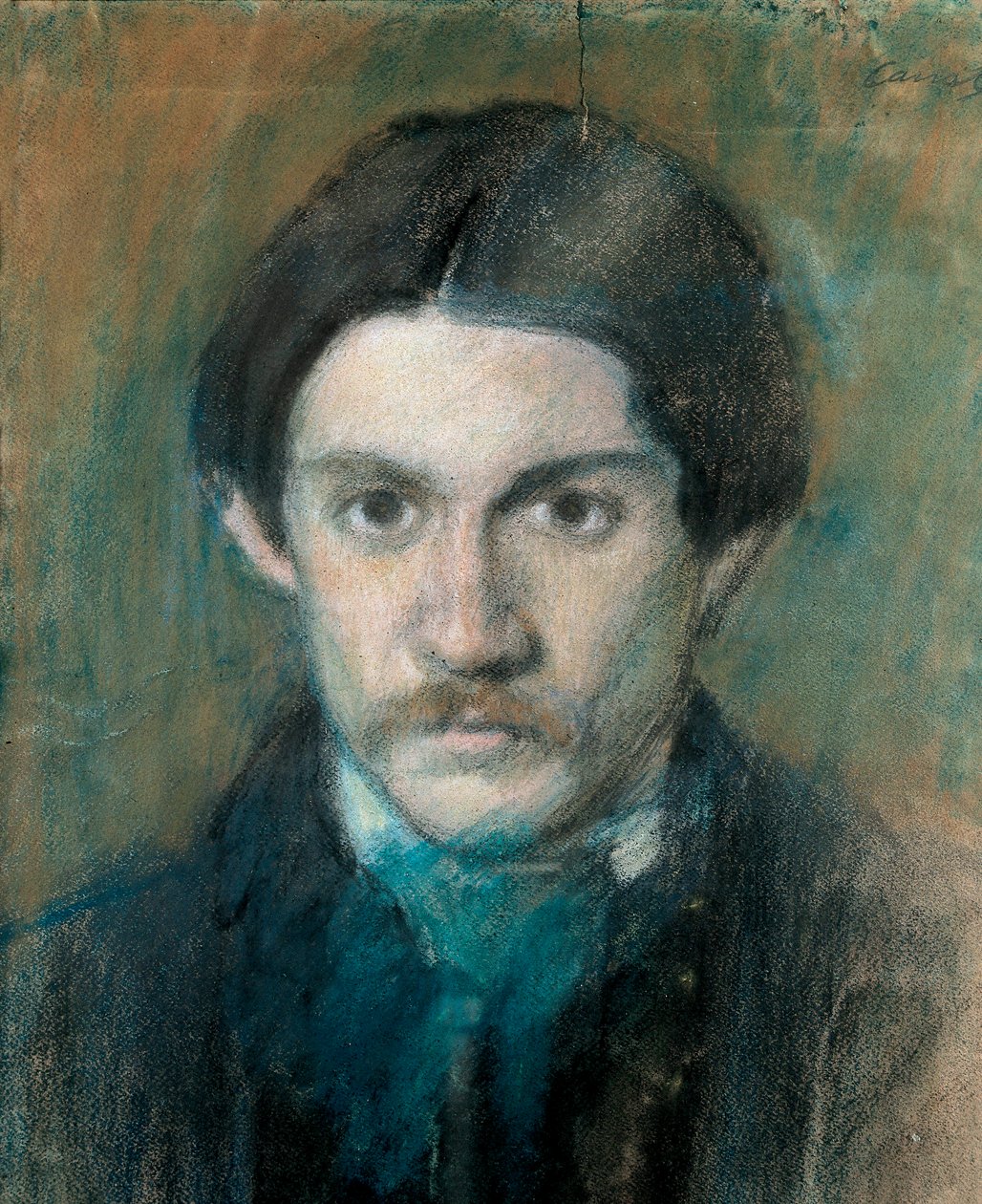 Portræt af den spanske maler Pablo Picasso (maleri) af Ricardo Canals y Llambi