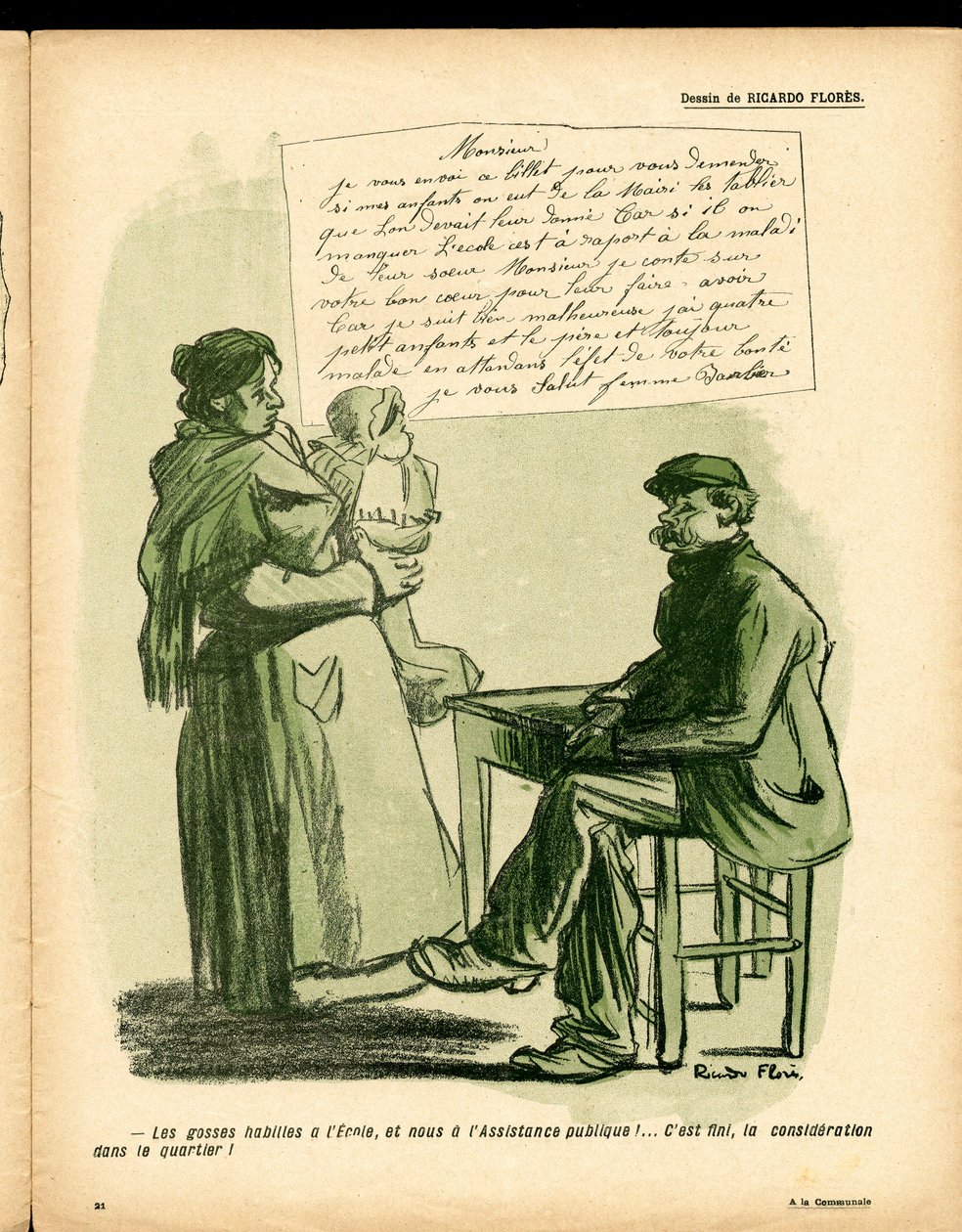 Smørtallerkenen, nr. 366, satirisk i farver af Ricardo Flores