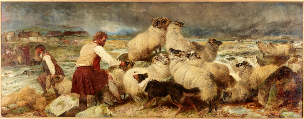En bølge i Glen Spean, Inverness af Richard Ansdell