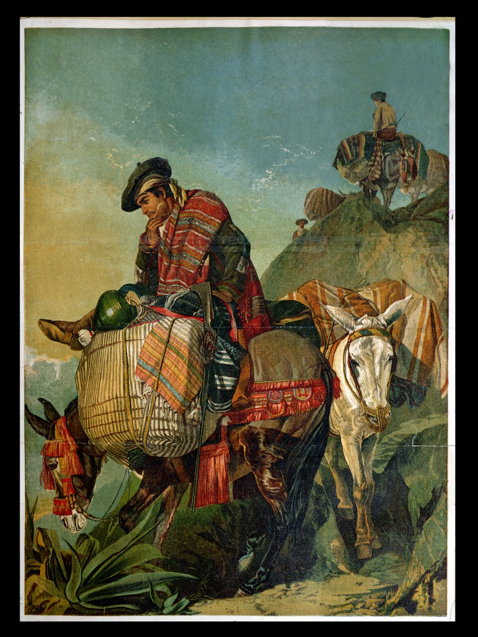 Spansk Contrabandista, 1861 af Richard Ansdell