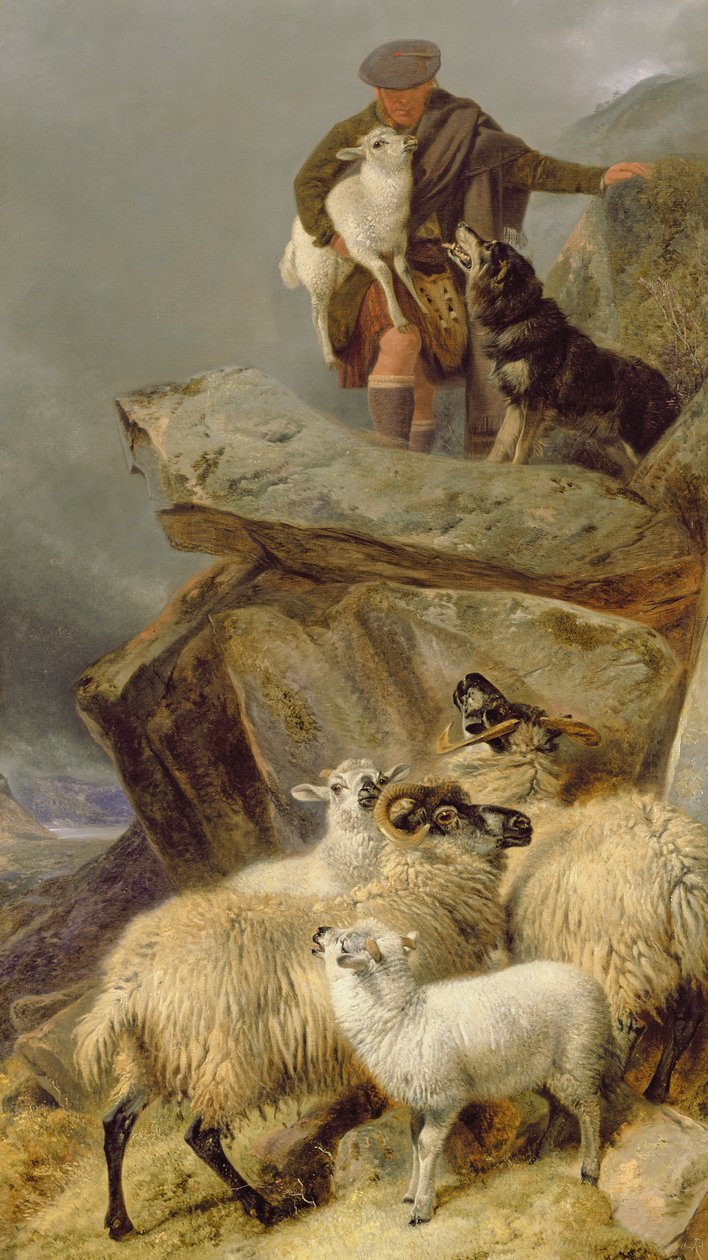 Redningen, 1883 af Richard Ansdell