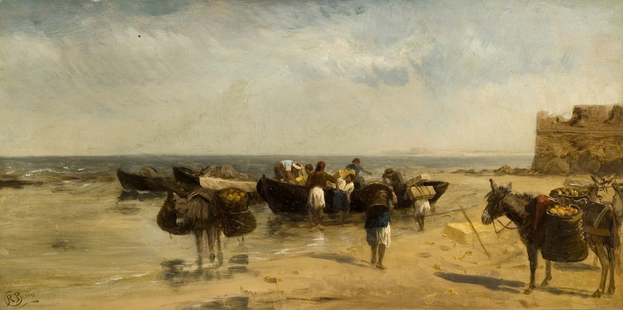 Frugtbåde på Middelhavet af Richard Beavis
