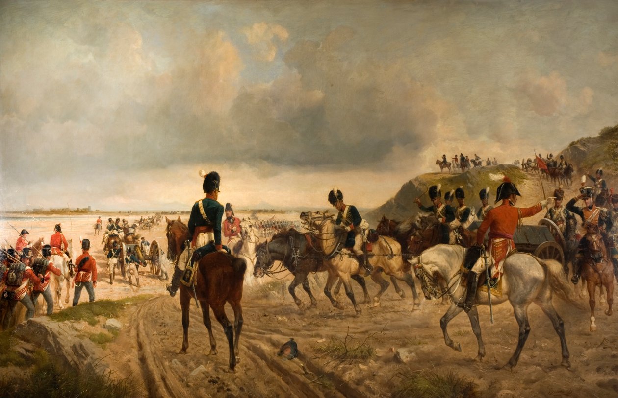 Passagen af Bidossoa, 1886 af Richard Beavis