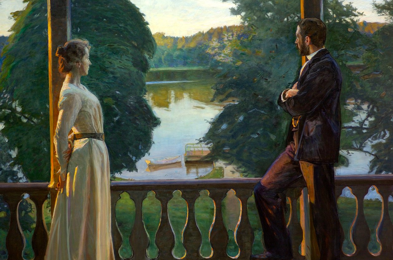 Nordisk sommeraften af Richard Bergh