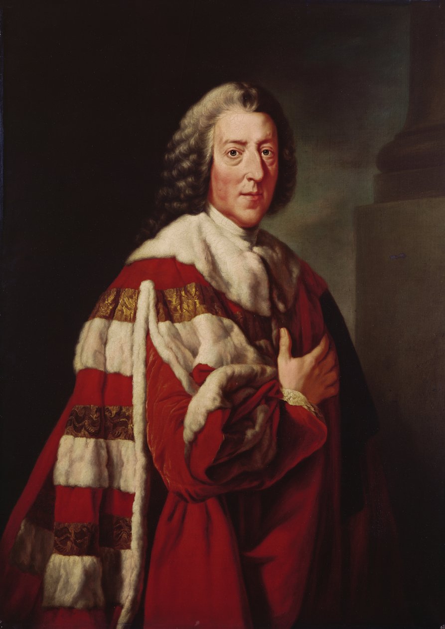 William Pitt, 1. jarl af Chatham, 1772 af Richard Brompton