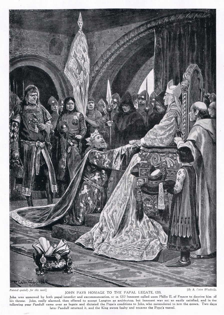 John hylder den pavelige legat AD1213, 1920