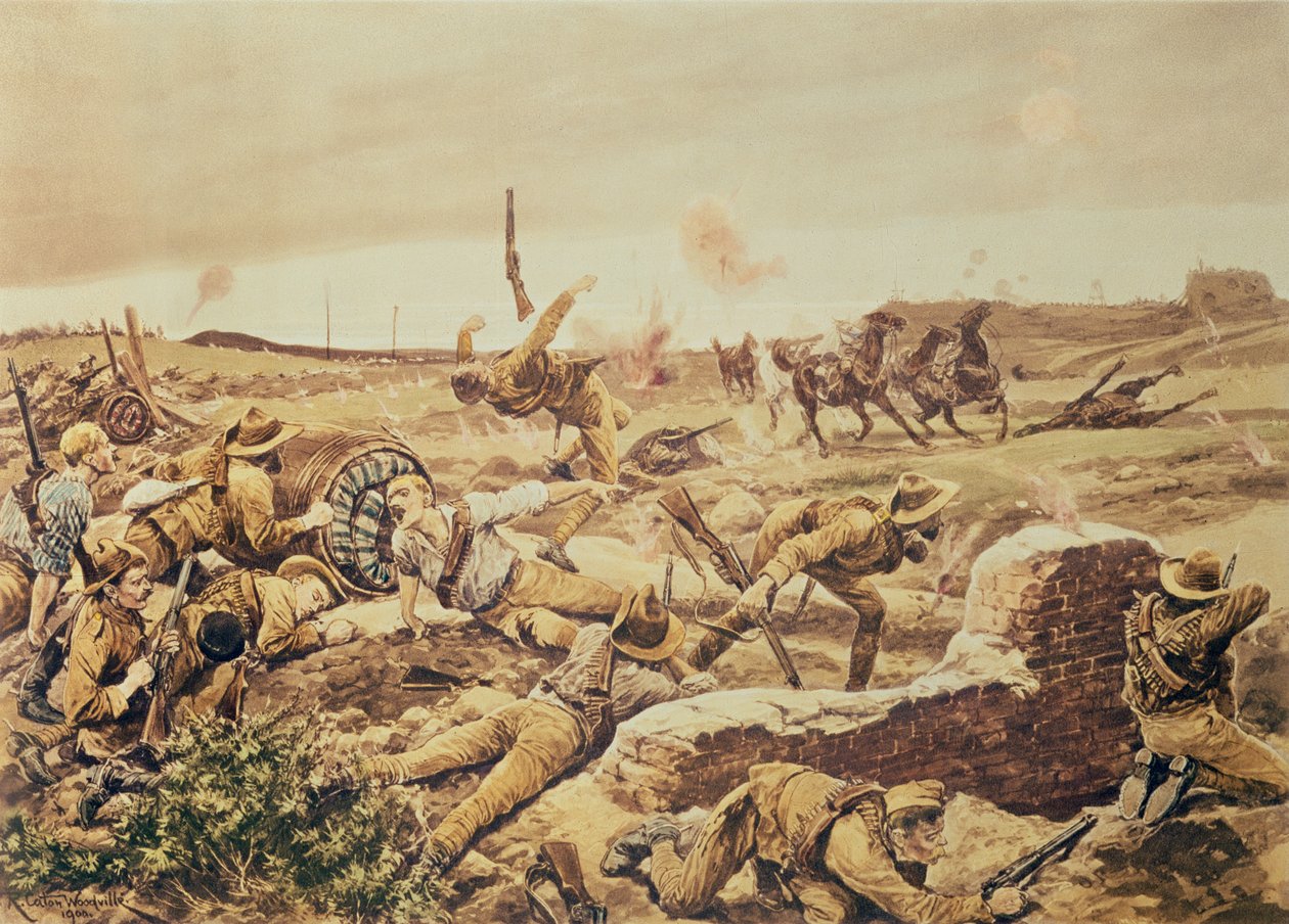 Mafeking 1900, Boerkrigen af Richard Caton Woodville junior