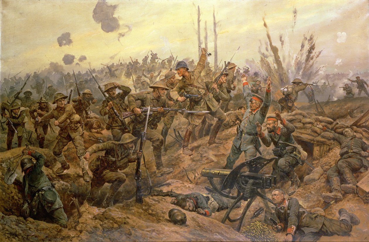Slaget ved Somme af Richard Caton Woodville junior