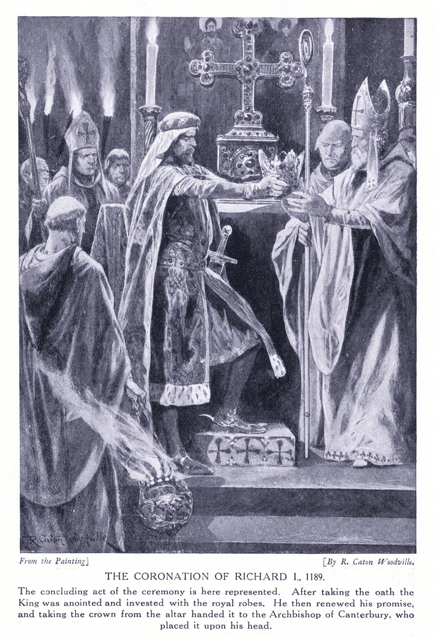 Kroningen af Richard I, 1920