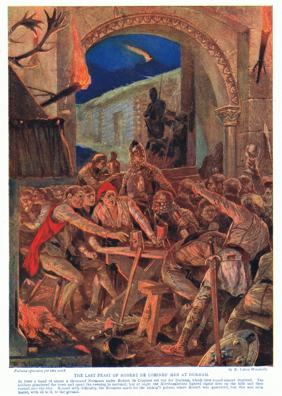 Den sidste fest af Robert de Comines AD1069, 1920