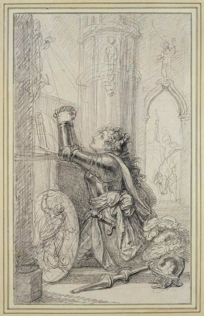 Studie af St. Jeanne d