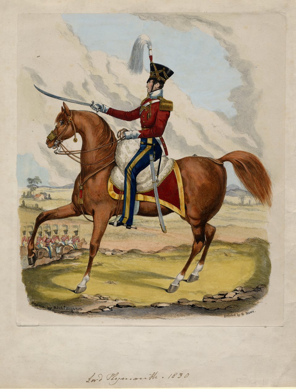 Lord Plymouth, 1830 af Richard Dighton