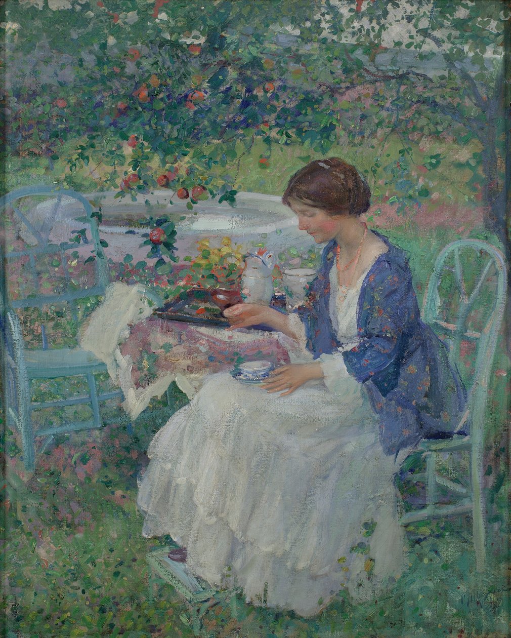 En grå dag, 1910-11 af Richard Edward Miller