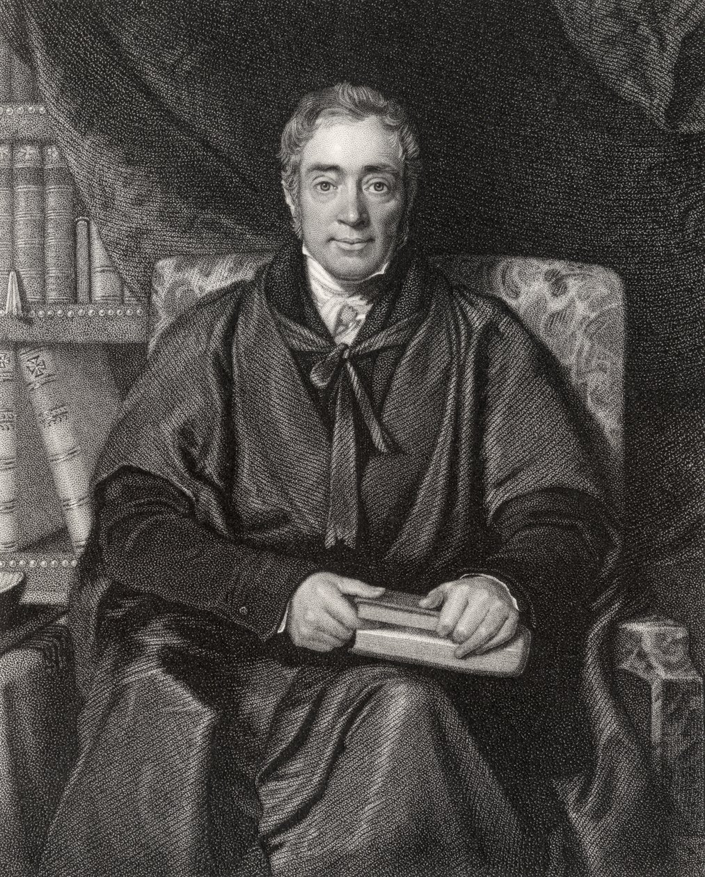 Rev. Samuel Lee, graveret af William Thomas Fry (1789-1843) fra 