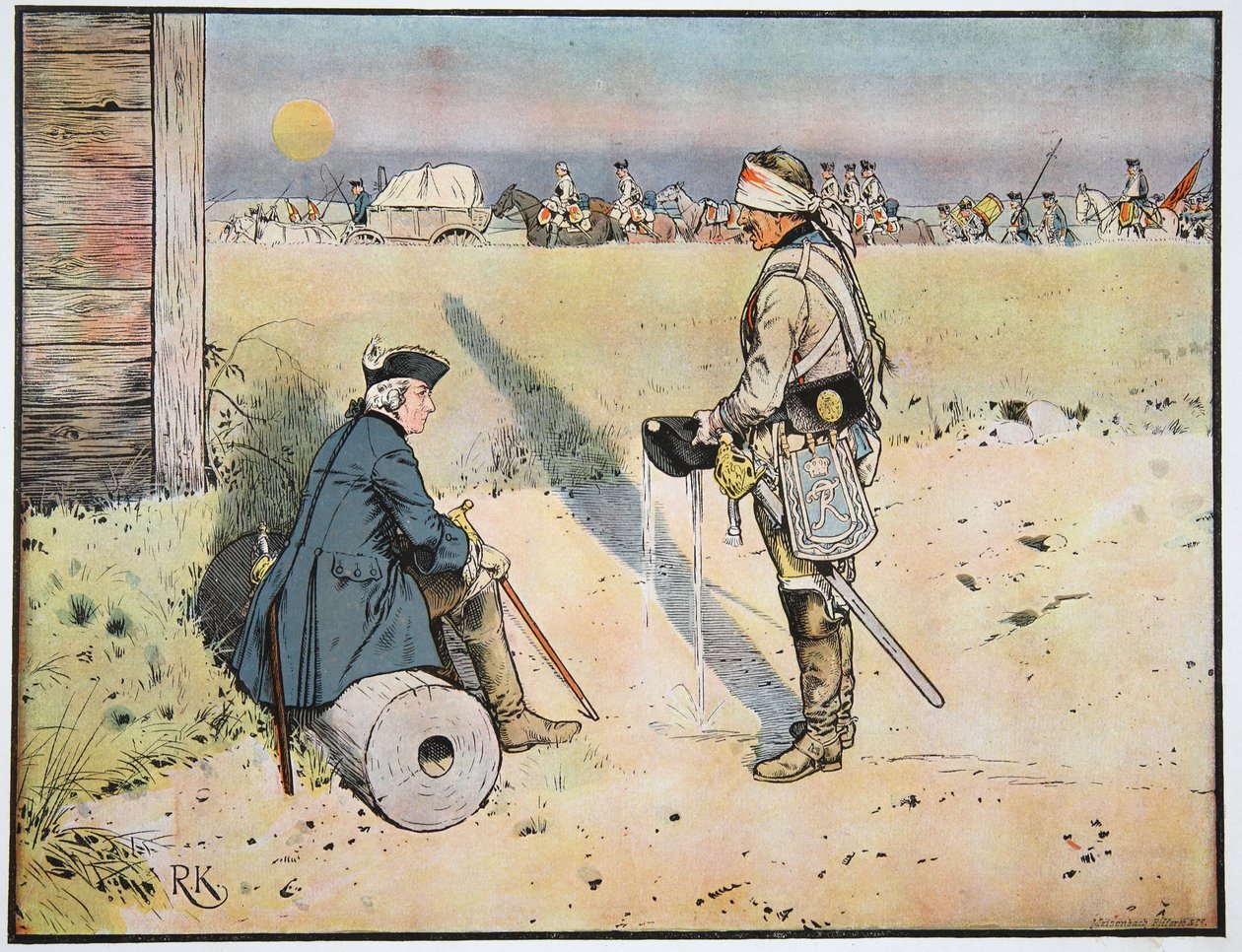 Om aftenen i Kolin den 18. juni 1757 af Richard Knoetel